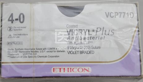 美国强生ETHICON可吸收缝线VCP771D