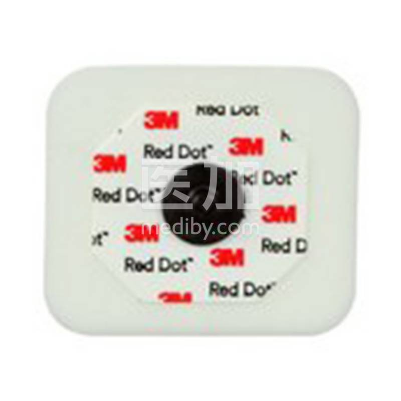 3M™ Red Dot™ X射线可透泡棉防水心电监护电极2570